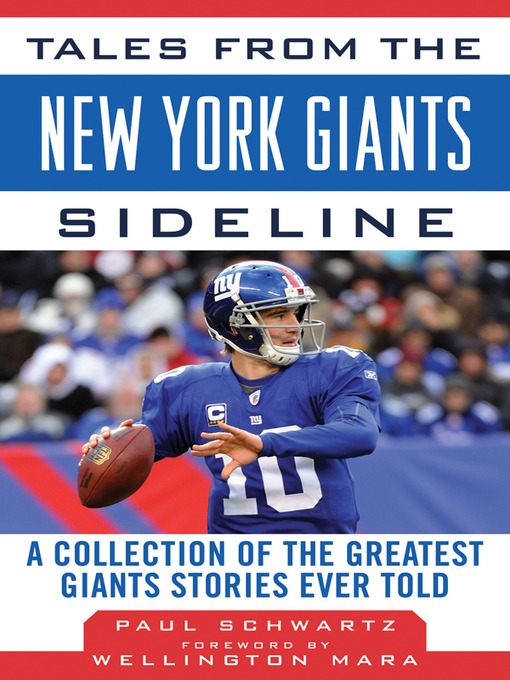 Cover image for Tales from the New York Giants Sideline